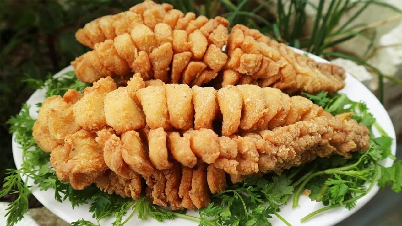 Cá quả (lóc) chiên xù