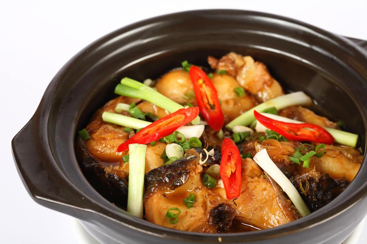 Cá lóc (cá quả) kho gừng